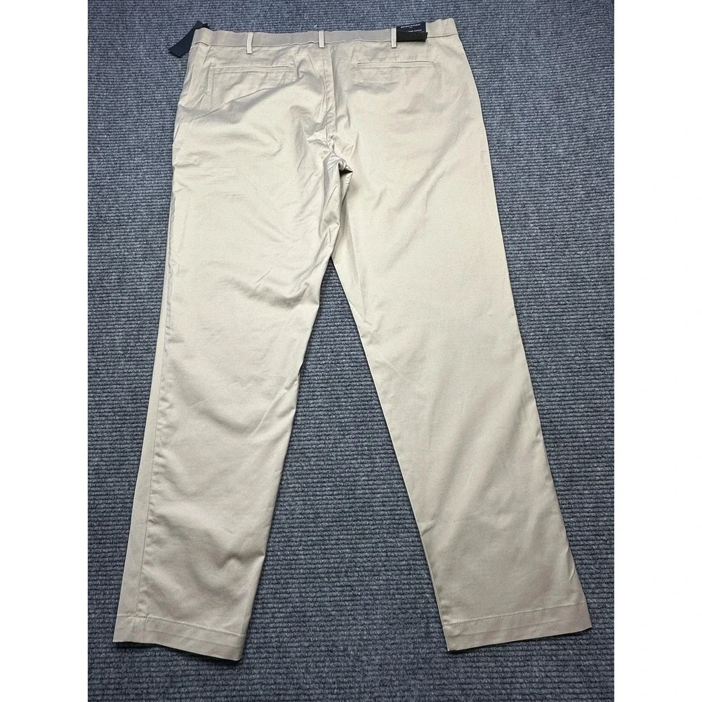 Banana Republic Pants Men 42x34 Khaki Core Temp Chino Slim Fit Stretch Quick Dry